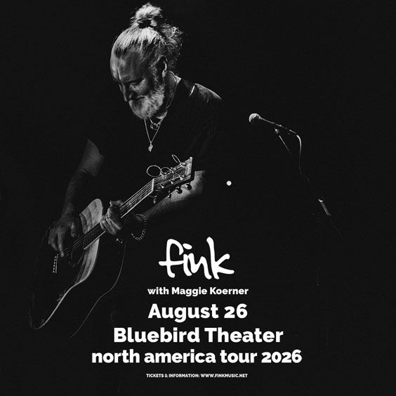 Fink - Denver - Bluebird Theater - 2026年8月26日(水) 20:00 - AXS JP