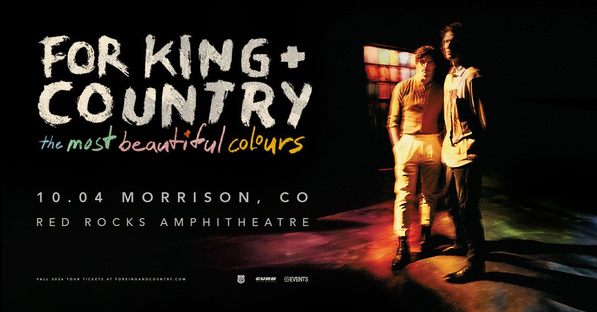for KING + COUNTRY