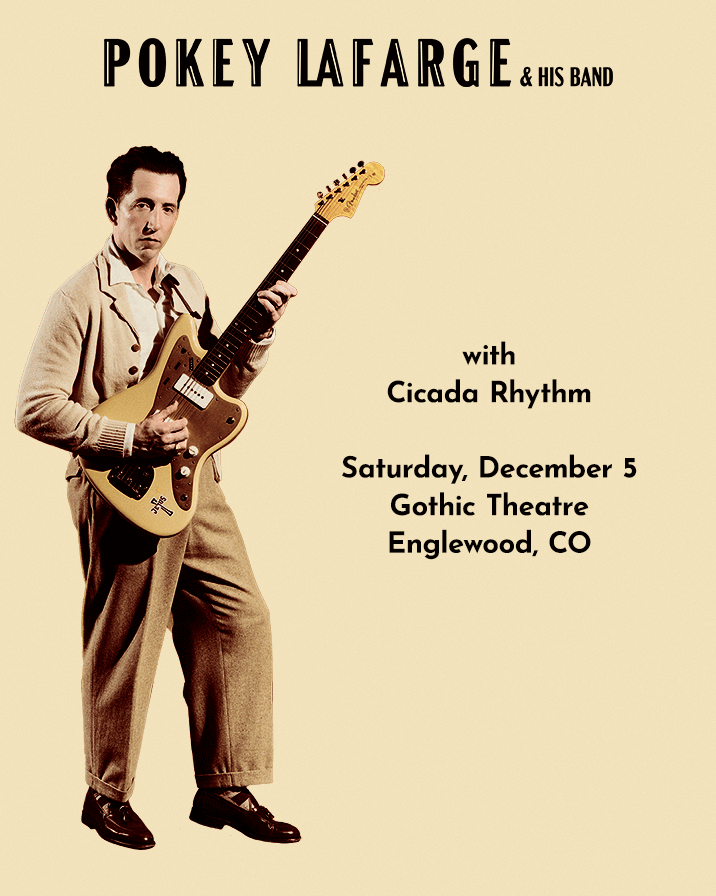 Pokey LaFarge - Englewood - Gothic Theatre - 2026年12月5日(土) 20