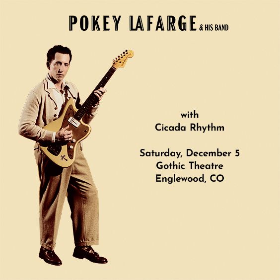 Pokey LaFarge - Englewood - Gothic Theatre - 2026年12月5日(土) 20