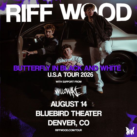 Riff Wood - Denver - Bluebird Theater - 2026年8月14日(金) 19:00