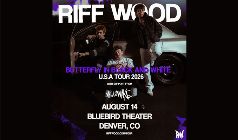 Riff Wood at Bluebird Theater, Denver, CO, United States on Aug 14