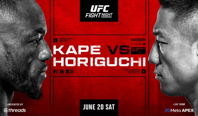 UFC Fight Night - Kape vs Horiguchi