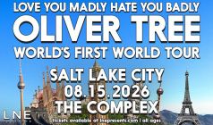 Oliver Tree - Salt Lake City - Rockwell at The Complex - 2026年8月