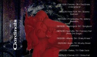 CARDINALS - Nashville - Cannery Hall - Row One Stage - 2026年9月19