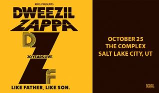 Dweezil Zappa で Rockwell at The Complex, Salt Lake City, UT