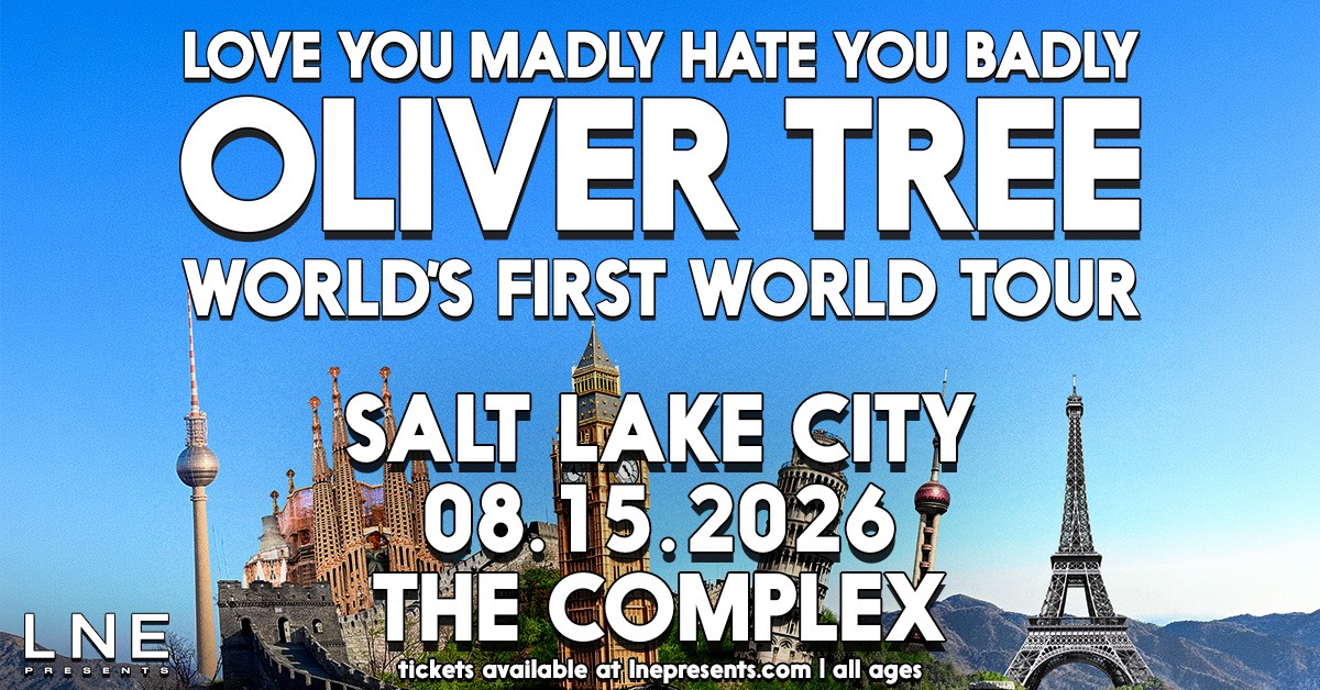 Oliver Tree - Salt Lake City - Rockwell at The Complex - 2026年8月