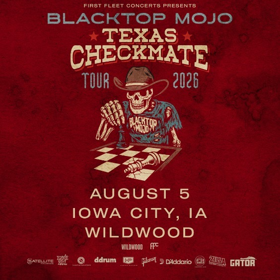 Blacktop Mojo - Iowa City - Wildwood - 2026年8月5日(水) 19:00 - AXS JP