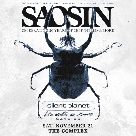 SAOSIN: 20 Years of Self-Titled - Salt Lake City - Rockwell at The SAOSIN: 20 Years of Self-Titled - Salt Lake City - Rockwell at The