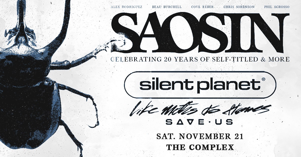 SAOSIN: 20 Years of Self-Titled - Salt Lake City - Rockwell at The