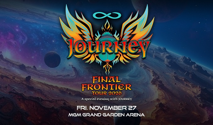 Journey 　シングル2枚 JOURNEY - Las Vegas - MGM Grand Garden Arena - 2026年11月27日(金
