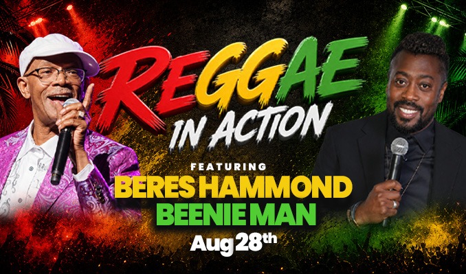 Beres Hammond & Beenie Man - Reggae in Action - Hartford