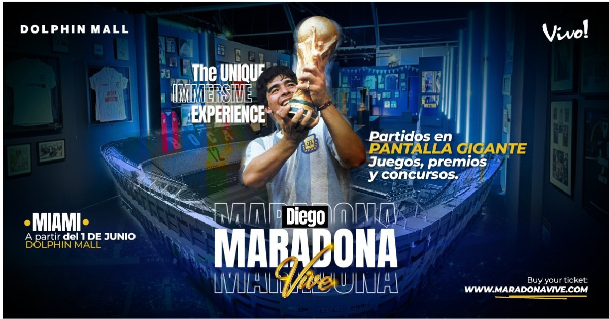 Maradona Vive - Miami - Vivo! Dolphin Mall - 2026年7月2日(木) 11