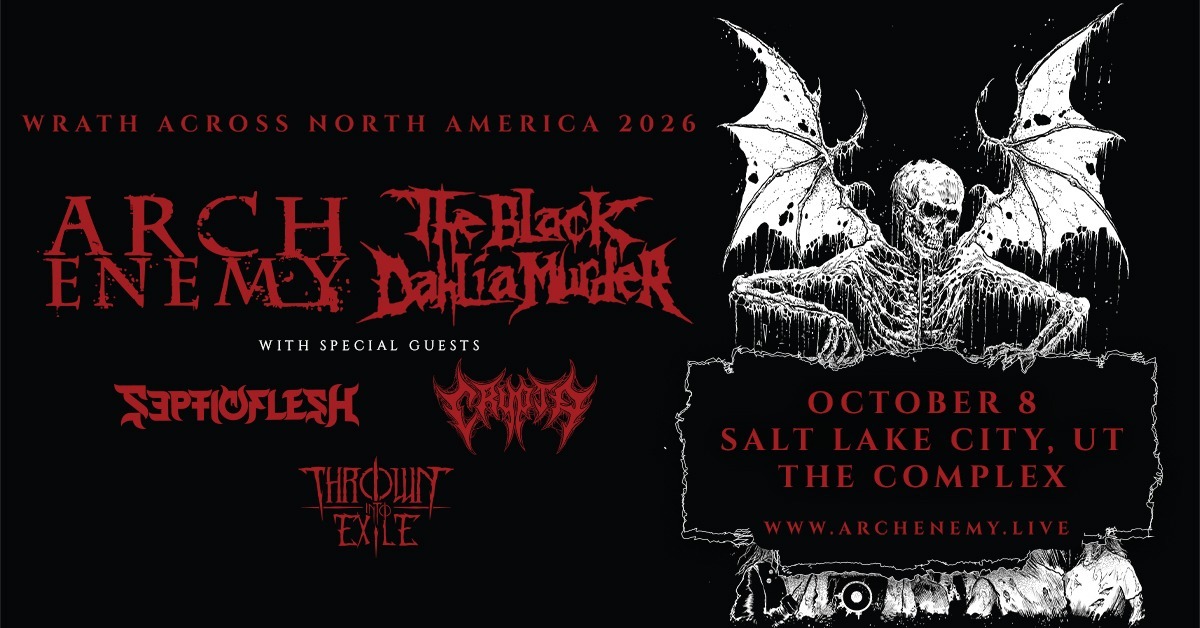 Arch Enemy & The Black Dahlia Murder - Salt Lake City - Rockwell