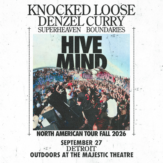 Knocked Loose & Denzel Curry - Detroit - Outdoors at The Majestic