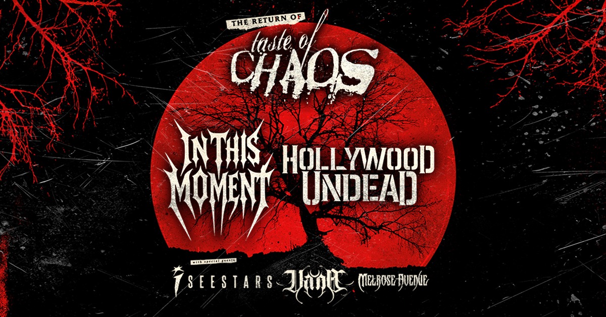 TASTE OF CHAOS - In This Moment and Hollywood Undead - Las Vegas