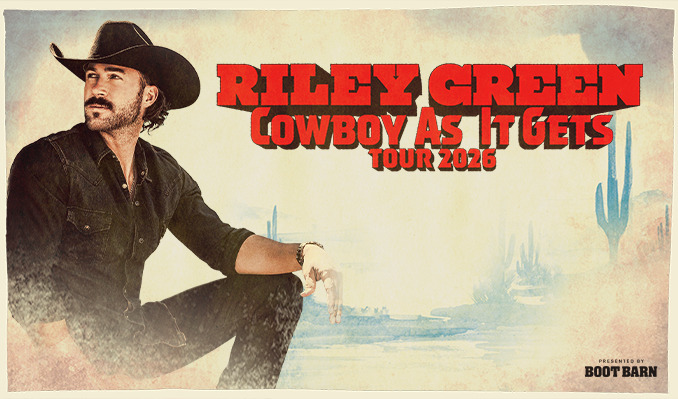 Riley Green: Cowboy As It Gets Tour 2026
