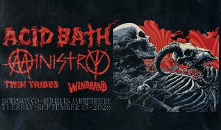 Acid Bath & Ministry - Morrison - Red Rocks Amphitheatre - 2026年9