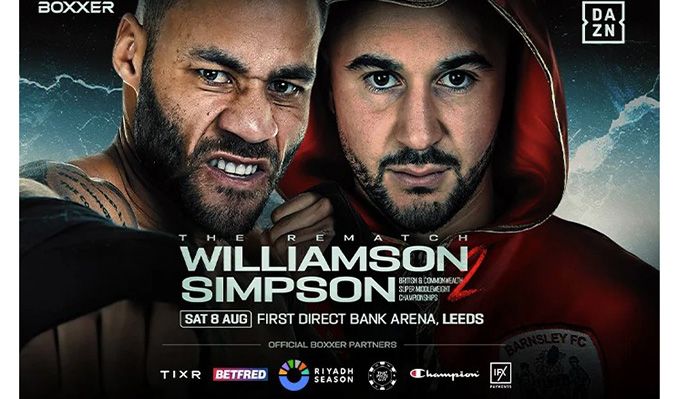 Boxing: Williamson vs Simpson