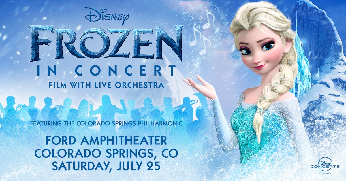 AXS Premium - Disney's Frozen in Concert で Ford Amphitheater