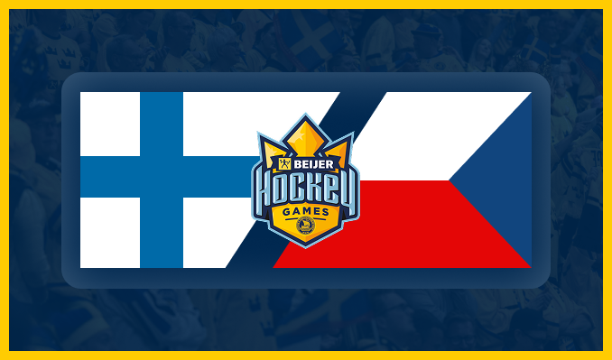 Finland – Tjeckien | Beijer Hockey Games