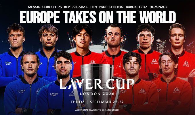 Laver Cup 2026: Full Tournament Ticket Package