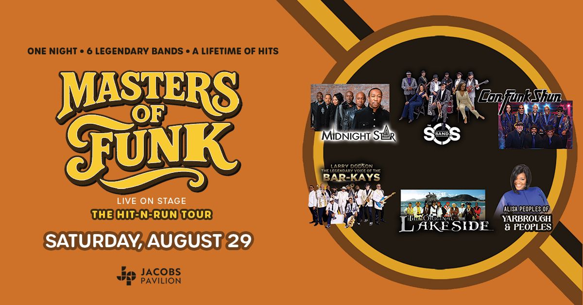 AXS Premium - Masters of Funk で Jacobs Pavilion, Cleveland, OH