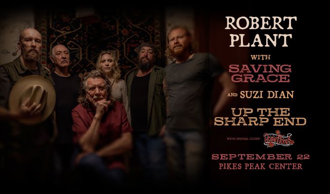 Robert Plant with Saving Grace and Suzi Dian