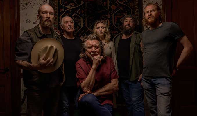 Robert Plant with Saving Grace and Suzi Dian
