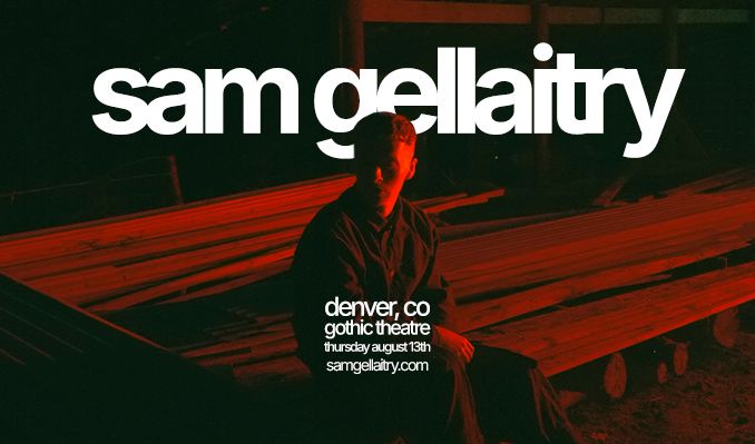 Sam Gellaitry