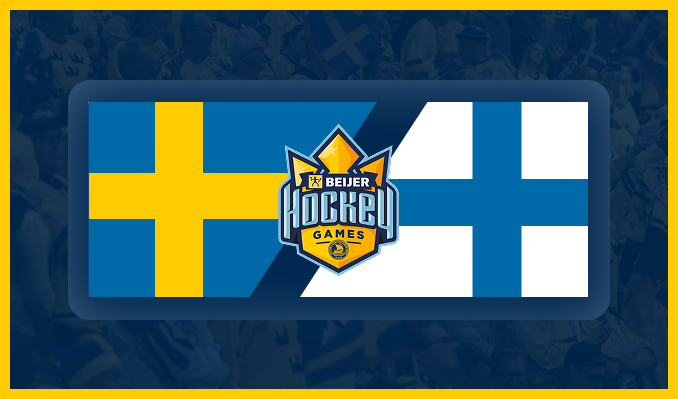 Sverige – Finland | Beijer Hockey Games