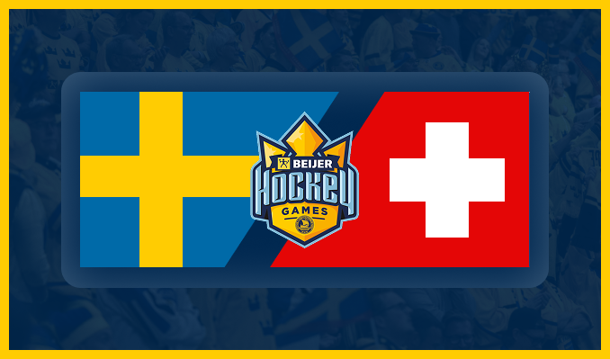 Sverige – Schweiz | Beijer Hockey Games