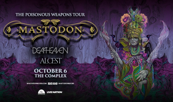 Mastodon - Salt Lake City - Rockwell at The Complex - 2026年10月6