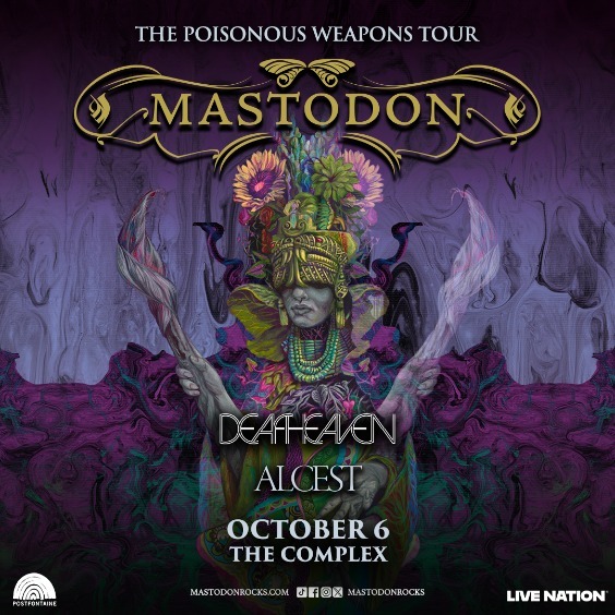 Mastodon at The Complex - UT in Salt Lake City, UT