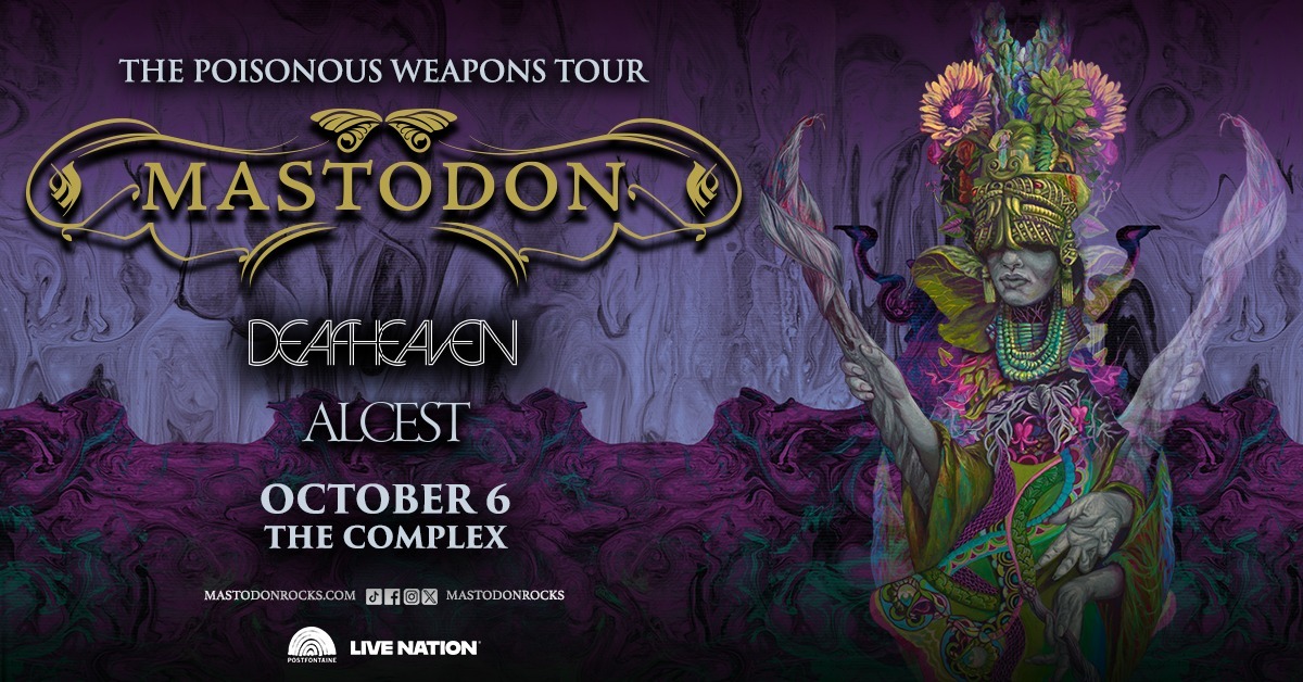 Mastodon - Salt Lake City - Rockwell at The Complex - 2026年10月6
