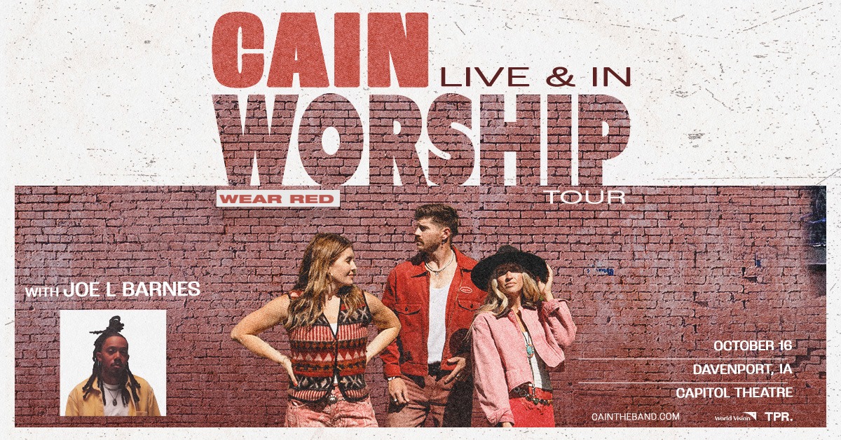 CAIN Live and In Worship Tour with special guest Joe L Barnes