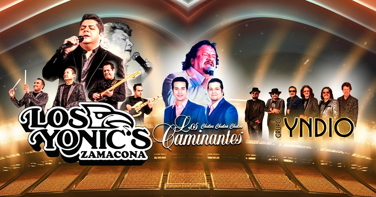 Los Yonics, Los Caminantes, &  Grupo Yndio