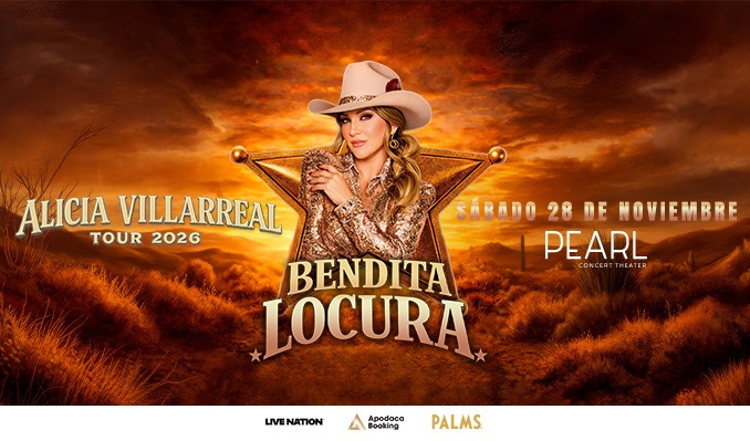 Alicia Villarreal - Las Vegas - Pearl Concert Theater - Sat, Nov