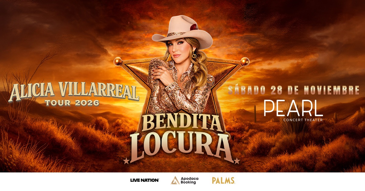 Alicia Villarreal - Las Vegas - Pearl Concert Theater - Sat, Nov