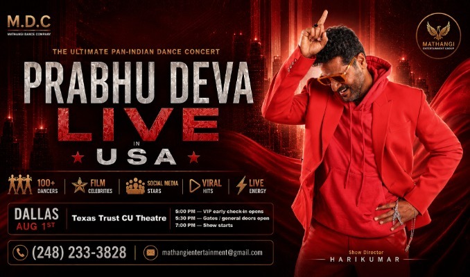 Prabhudeva Live USA