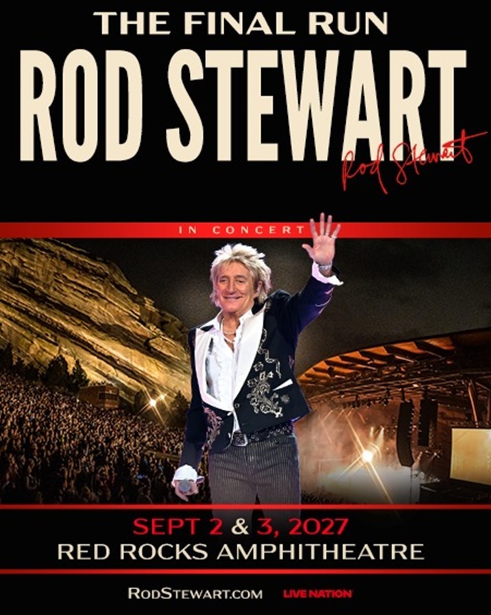Red Rocks Fan Exchange - Rod Stewart: One Last Time at Red Rocks
