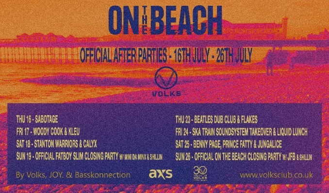 On the Beach Official Afterparty - Fatboy Slim Closing Party