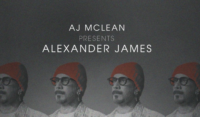 AJ McLean  of Backstreet Boys presents Alexander James