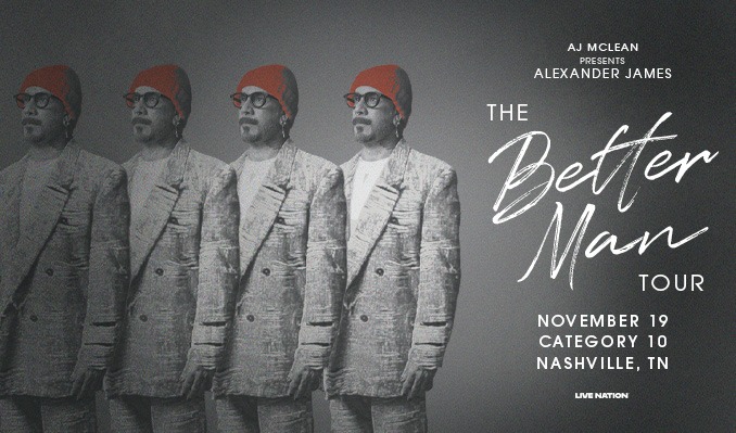 AJ McLean presents Alexander James