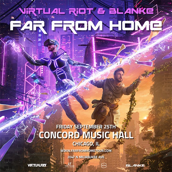 Virtual Riot x Blanke - Chicago - Concord Music Hall - 2026年9月25