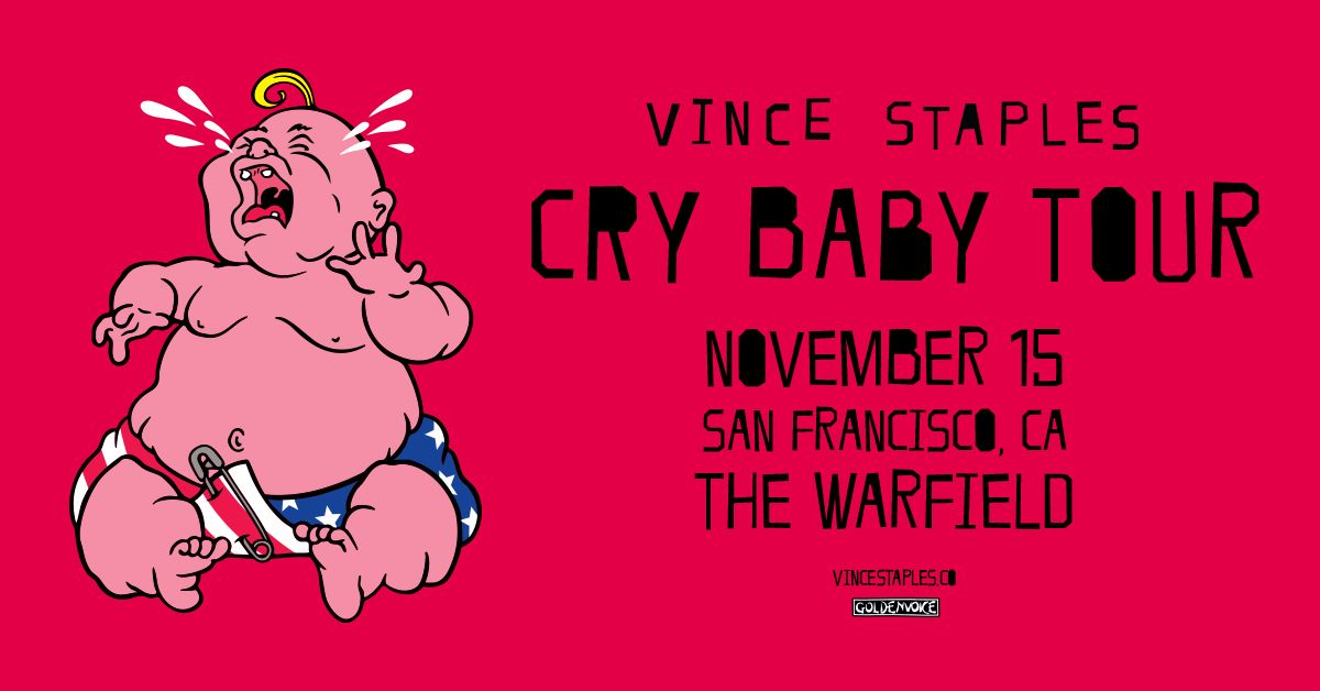 Vince Staples - San Francisco - The Warfield - 2026年11月15日(日
