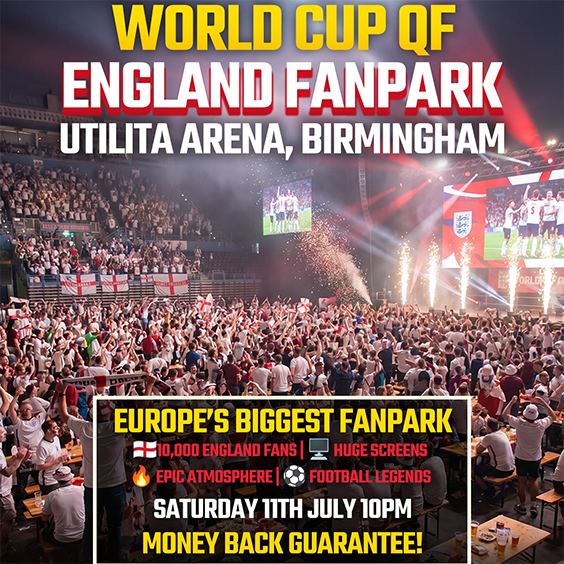 Accessible Stands Tickets - 4TF - World Cup - England vs Norway