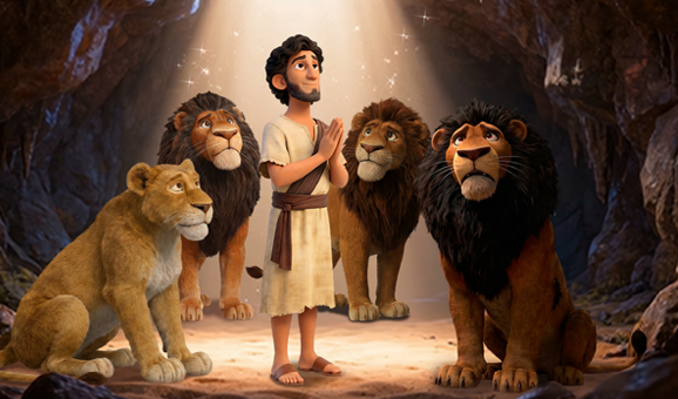 Daniel in The Lions' Den
