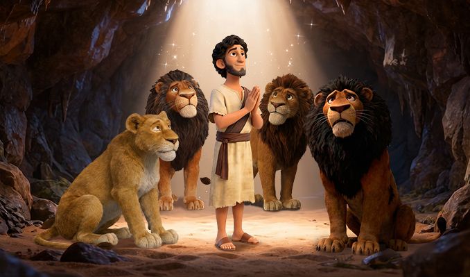 Daniel in The Lions' Den – Featuring Queen Esther