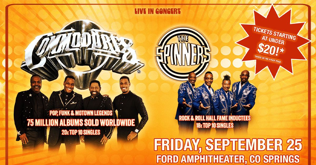 AXS Official Resale - The Commodores & The Spinners で Ford